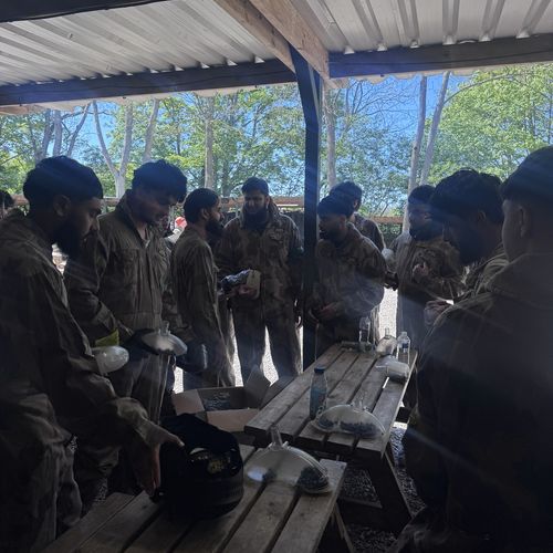 Paintballing with Al-Muflihoon